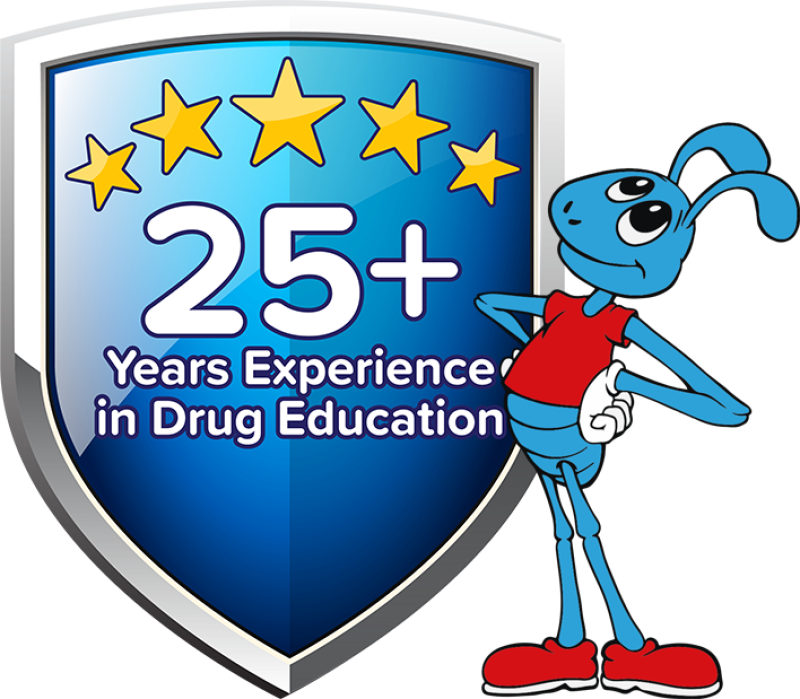 25+ Years Experience in Drug Education