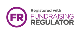 Registered with the fundraising regulator