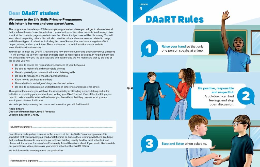 The DAaRT Primary Programme - Life Skills Education Charity